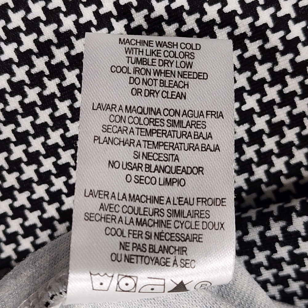 Calvin Klien Houndstooth Leggings Sz M - Picture 8 of 8